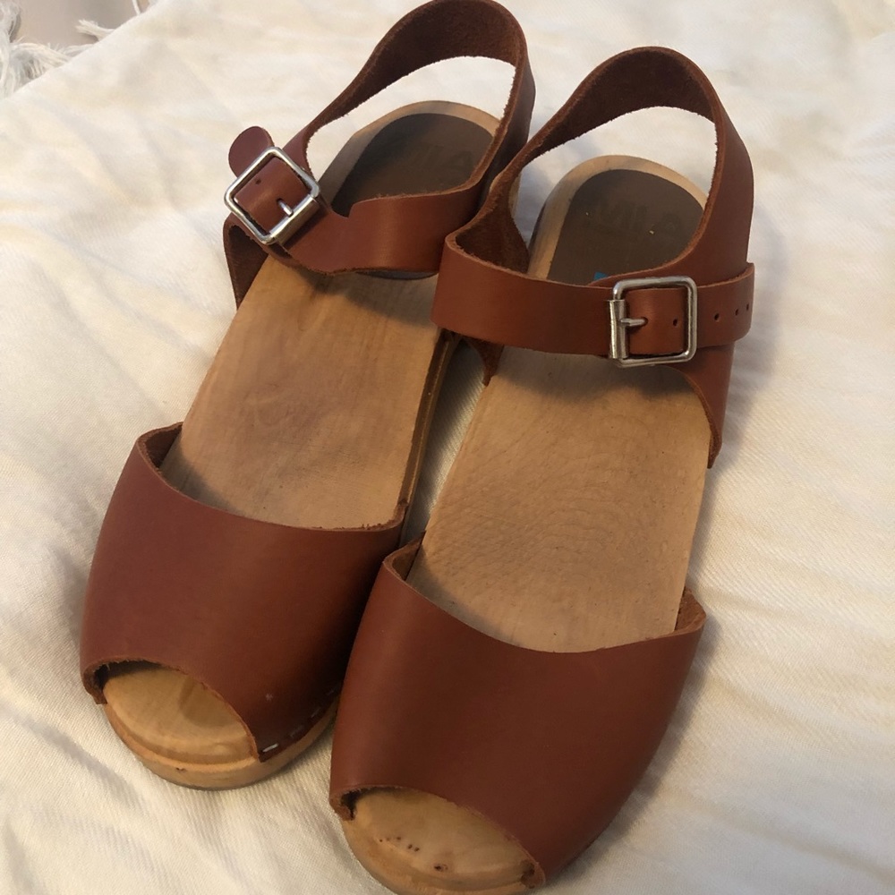 MIA Anja Clogs, luggage leather, 37